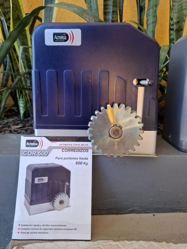 Kit Motor Para Porton Corredizo Cor 300 H Actelsa